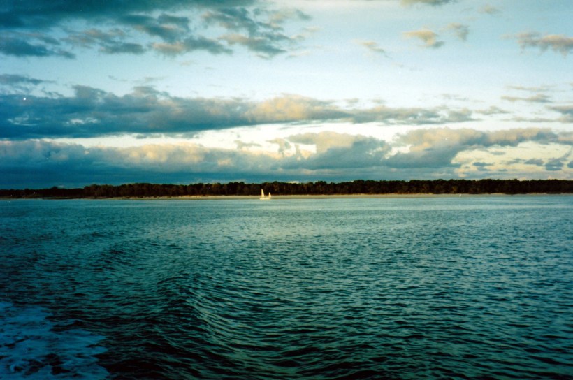 05-12-1998 16 leaving Fraser Island at sunset.jpg