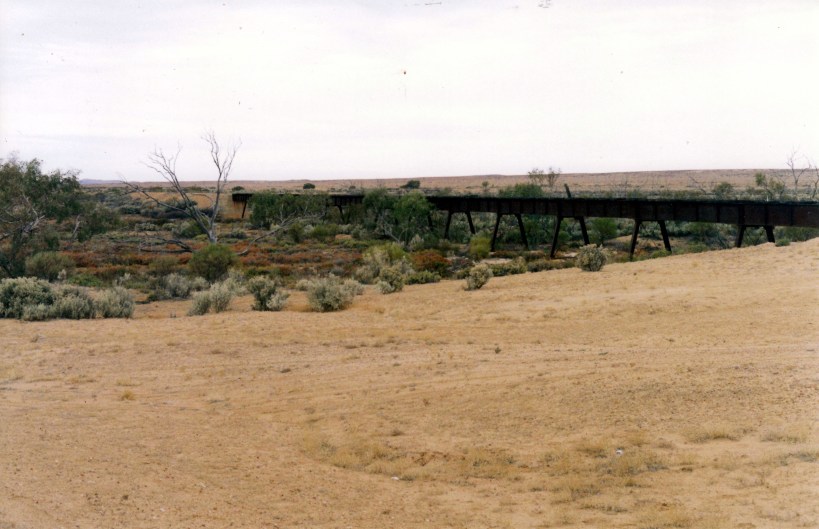 05-26-1999 02 Gregory Creek old Ghan bridge 0m asl