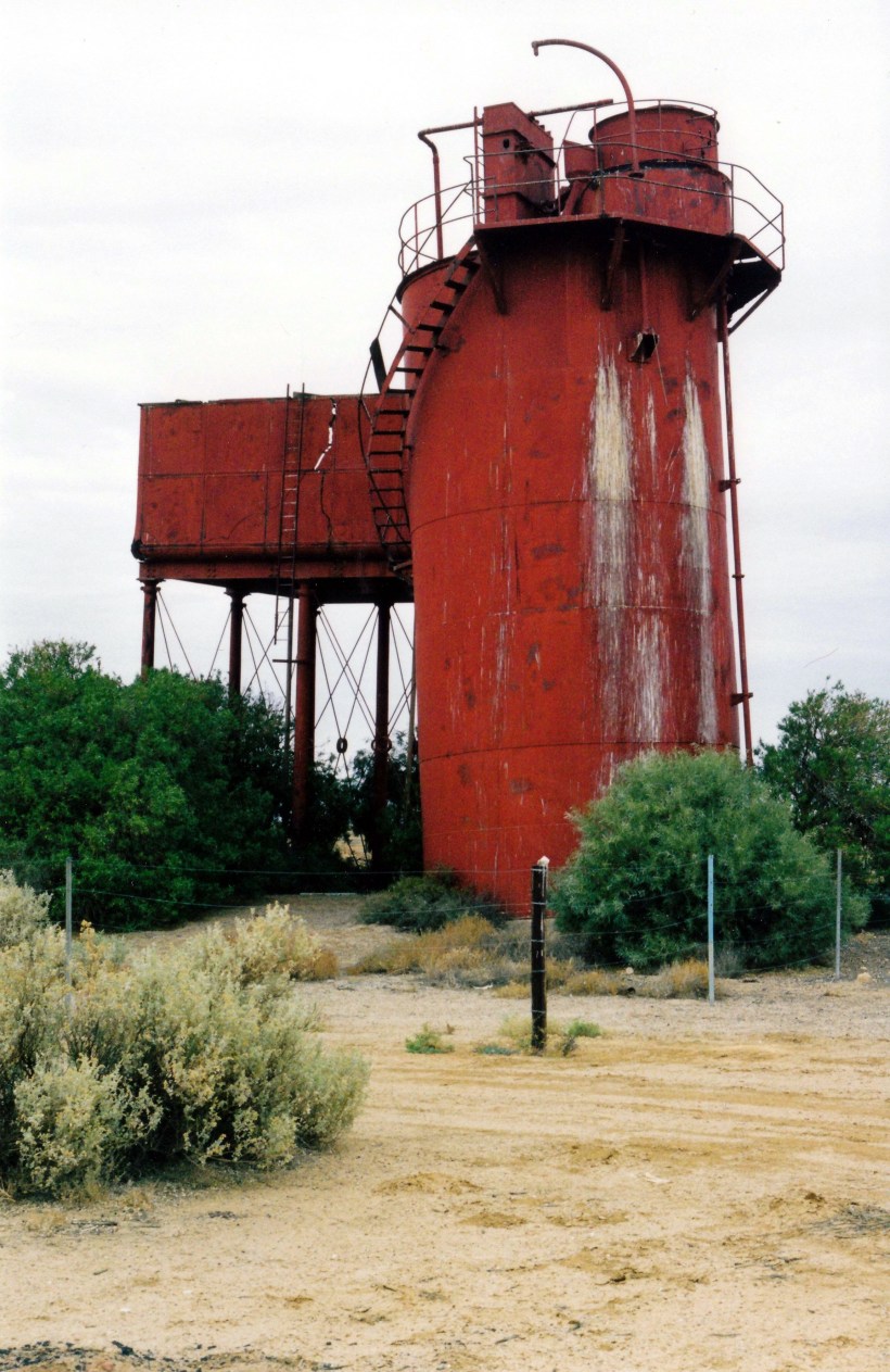 05-26-1999 06 Curdimurka ruins water softener tower