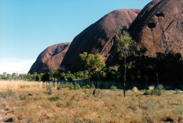 06-02-1999 Ayers Rock ancestral fight scars