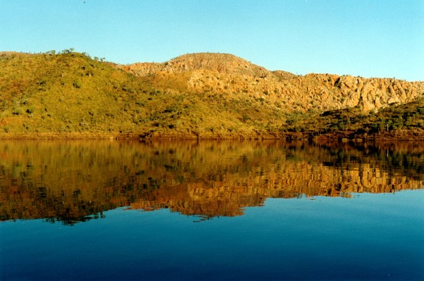 06-28-2000 03 lake argyle reflections