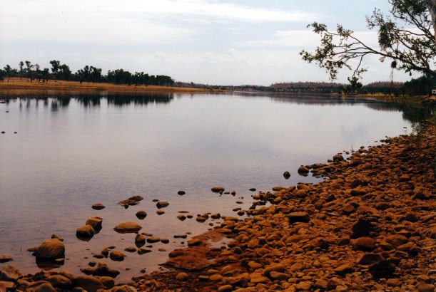 07-14-2000 06 downstream Pentecost R at crossing