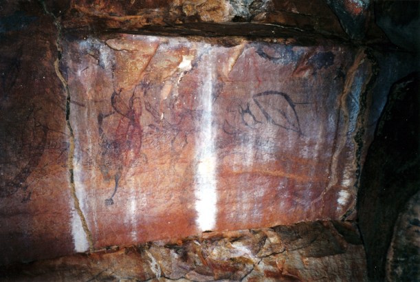 08-06-2000 03 rock art under Little Mertens Falls.jpg