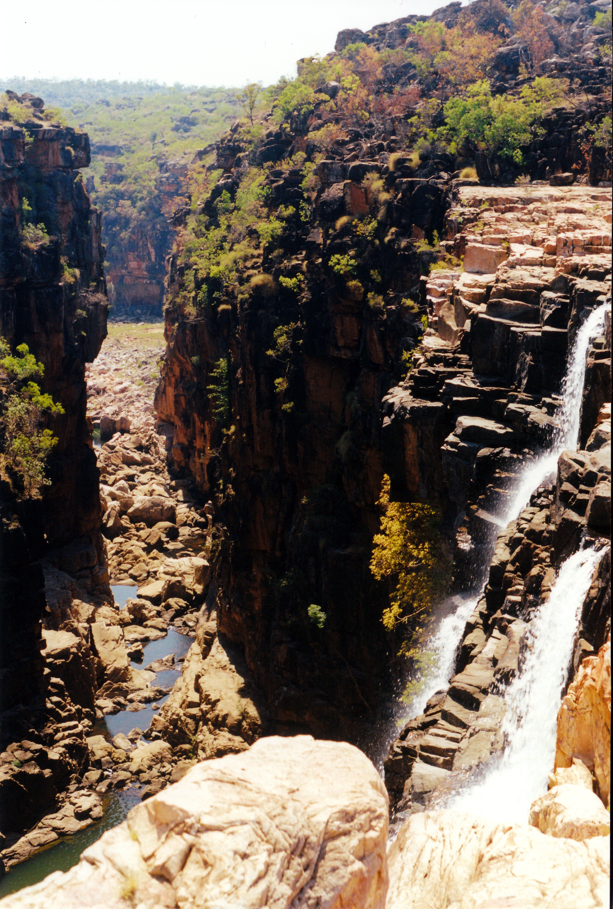 08-06-2000 11 big mertens falls at walk tk