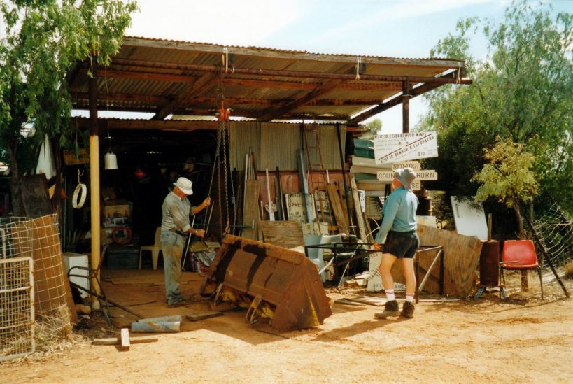 Resize of 04-15-2002 loading excavator bucket onto toyota.jpg