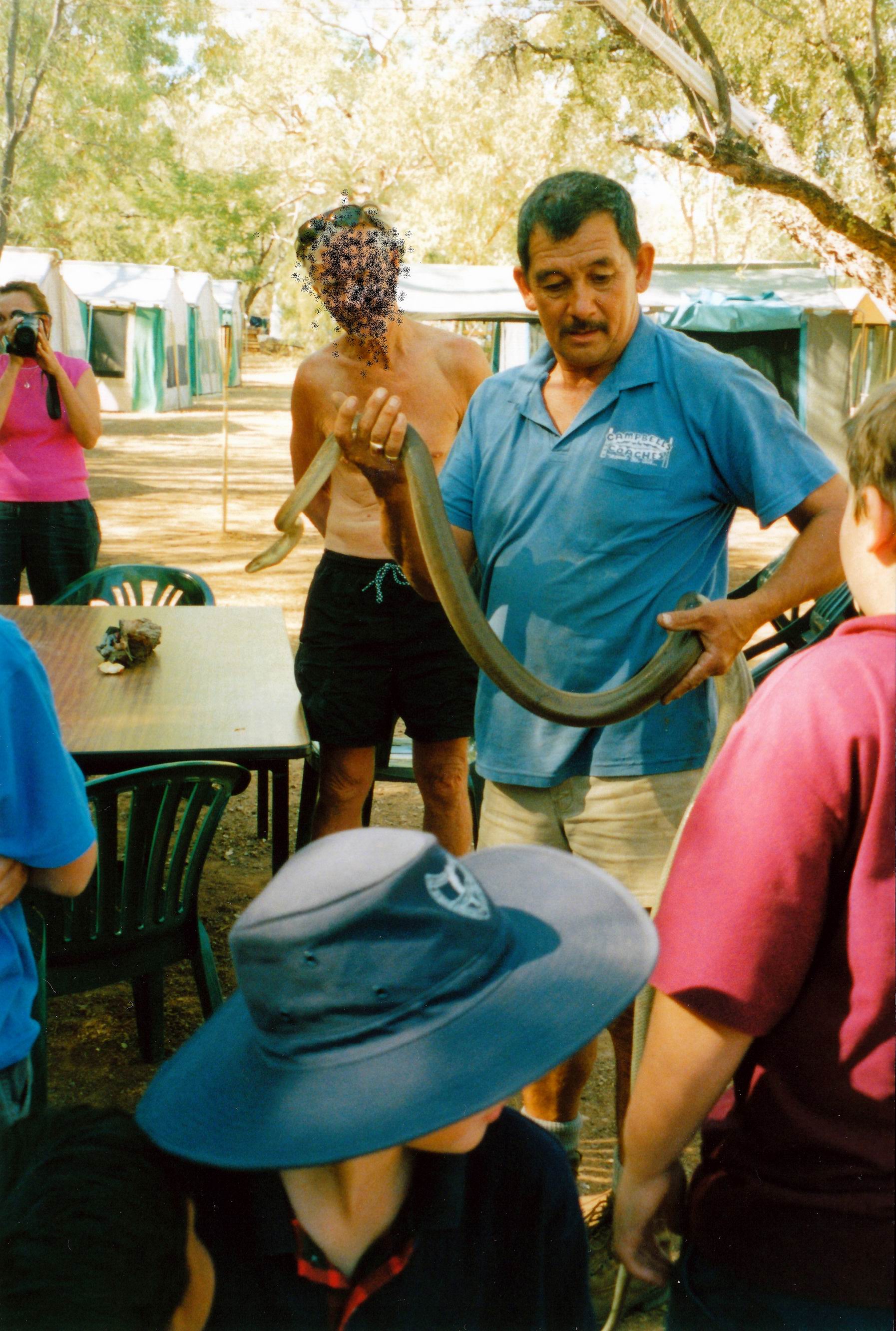 Resize of 07-15-2002 01 Rod and olive python.jpg