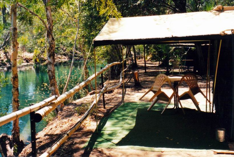 Resize of 08-07-2003 08 front of hilton tent.jpg