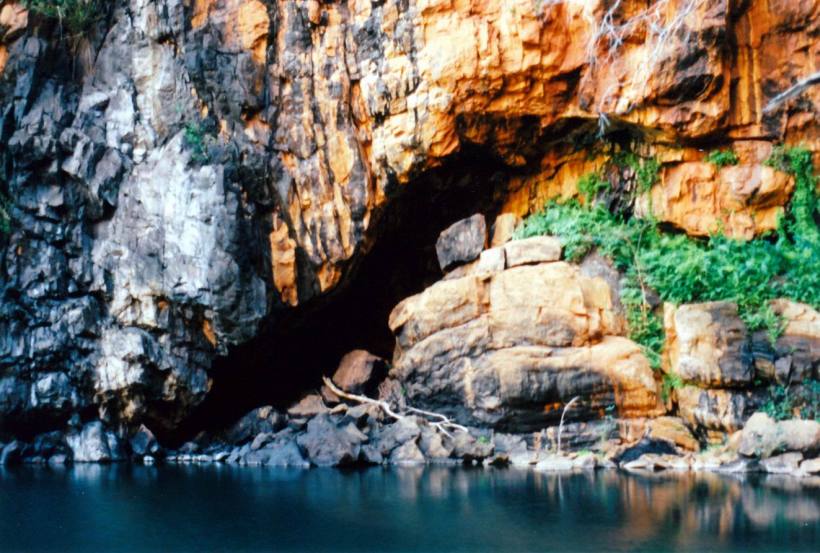 Resize of 06-20-2003 11 seasonal waterfall Edith Springs