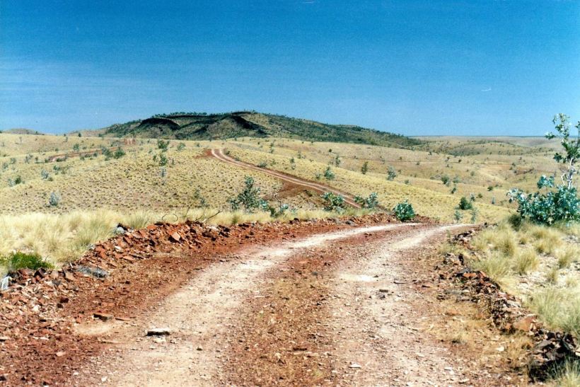 Resize of 08-04-2003 10 track to Chilli Gorge