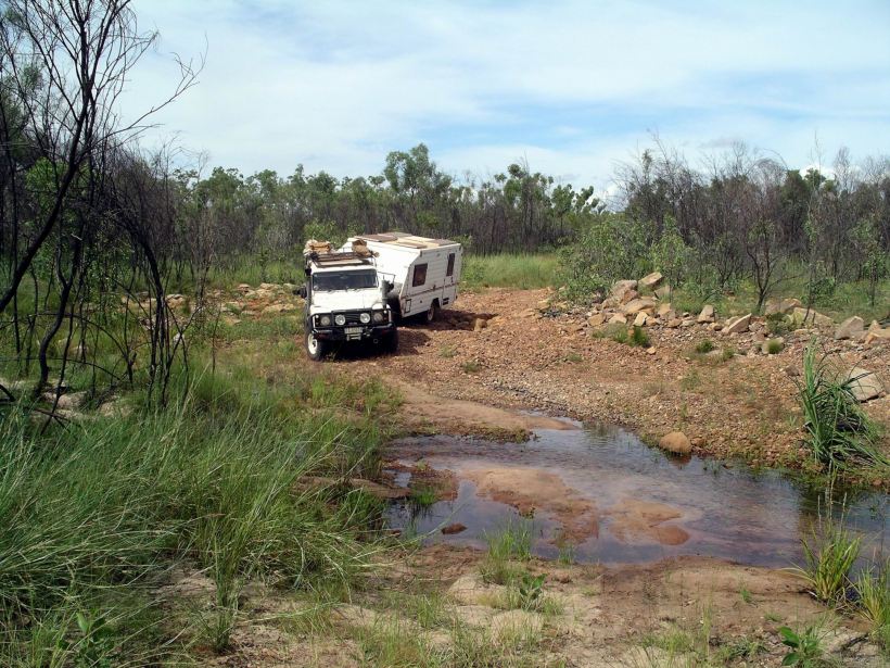 Resize of 04-10-2005 25 Crossing Billy Tea Creek - Hot Dog Creek 3.JPG