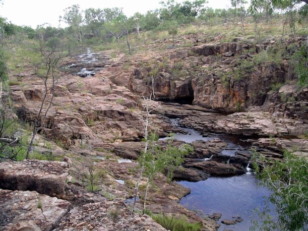 Resize of 05-07-2005 12 Waterfall Hot Dog Creek.JPG