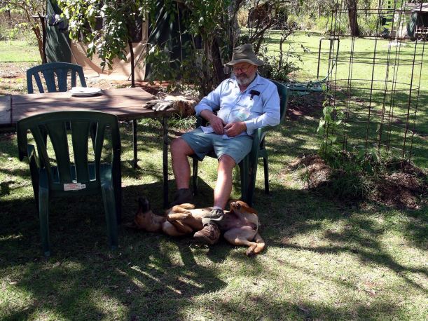 Resize of 07-30-2005 03 John with Skunge footrest.JPG