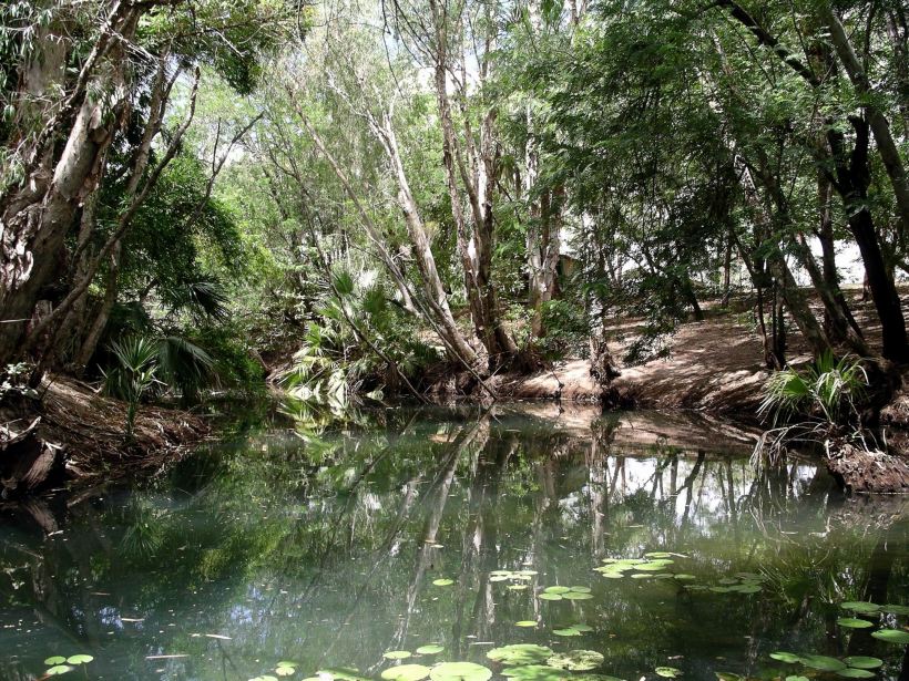 Resize of 3-19-2005 Creek swim hole Adels