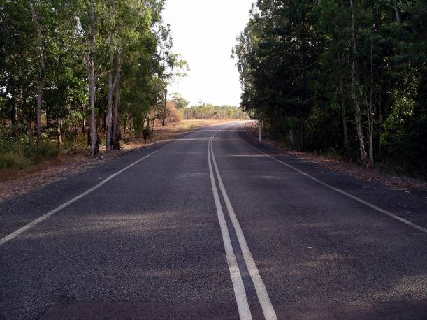 Resize of 06-14-2006 04 Road over our creek Monsoon