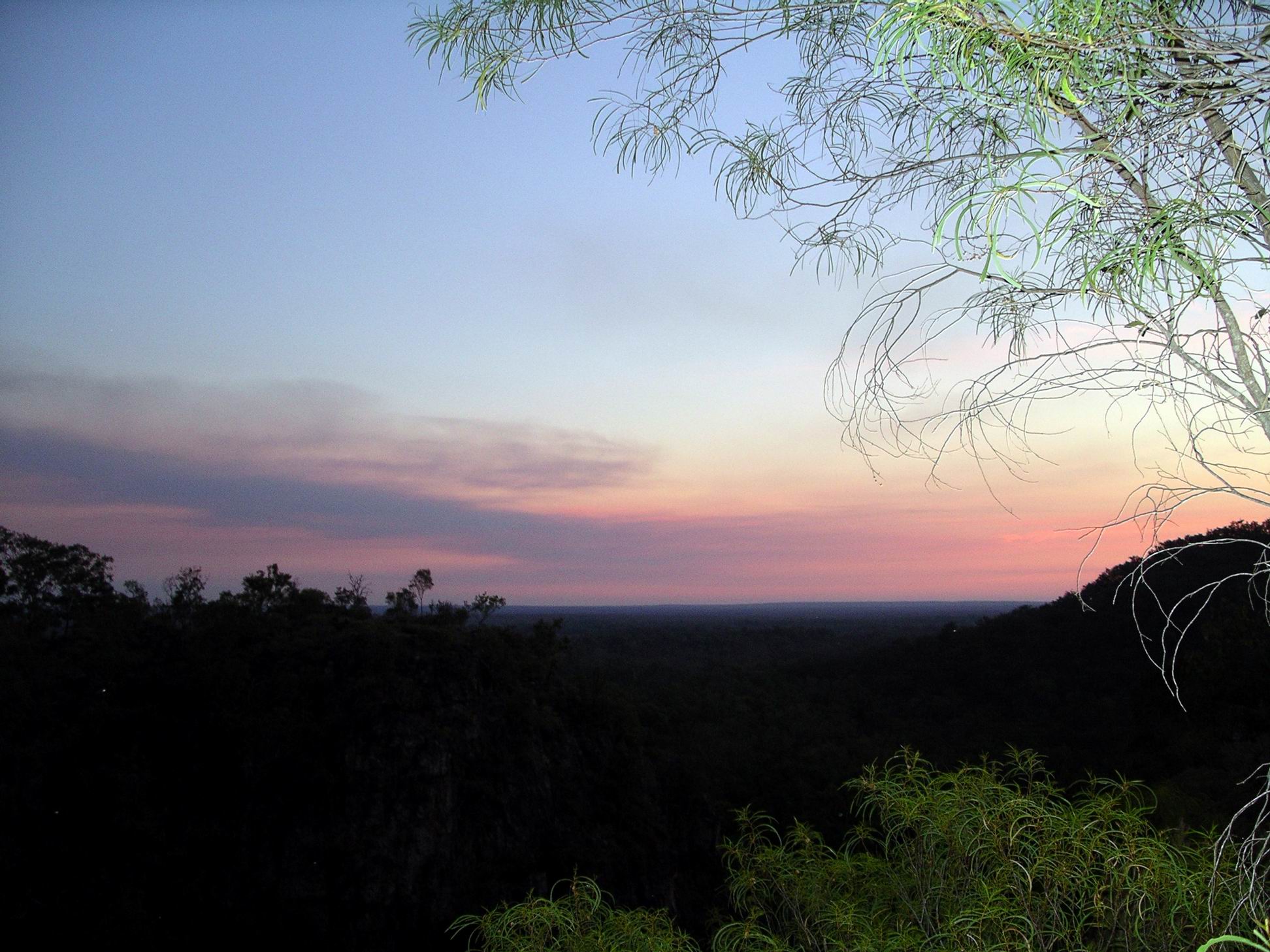 Resize of 07-11-2006 03 Sunset from Tolmer Falls