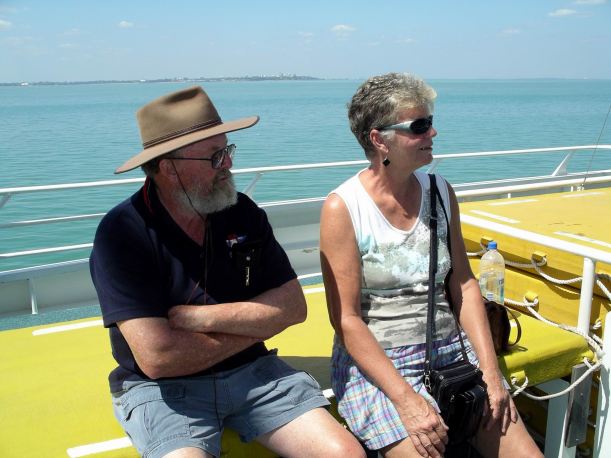 Resize of 08-16-2006 04 Mandorah ferry John &amp; Mem