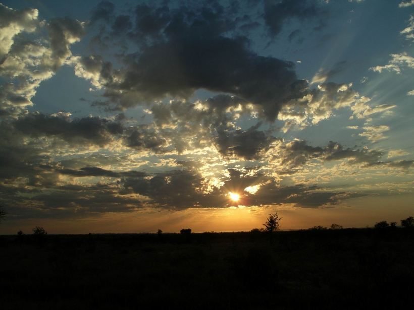 Resize of 10-14-2006 Fly camp sunset again 2