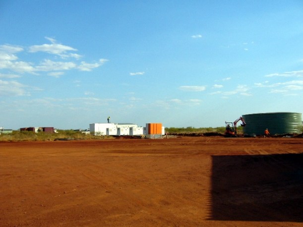11-13-2006 Generators and new bulk fuel tank being installed