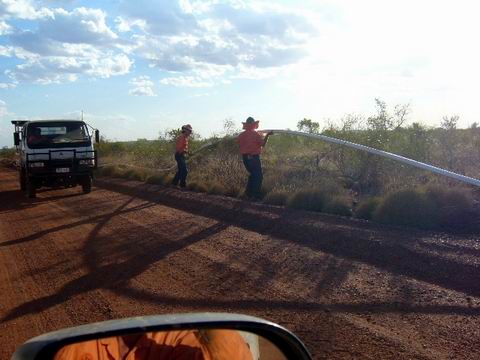 Resize of 10-29-2006 Placing water pipe